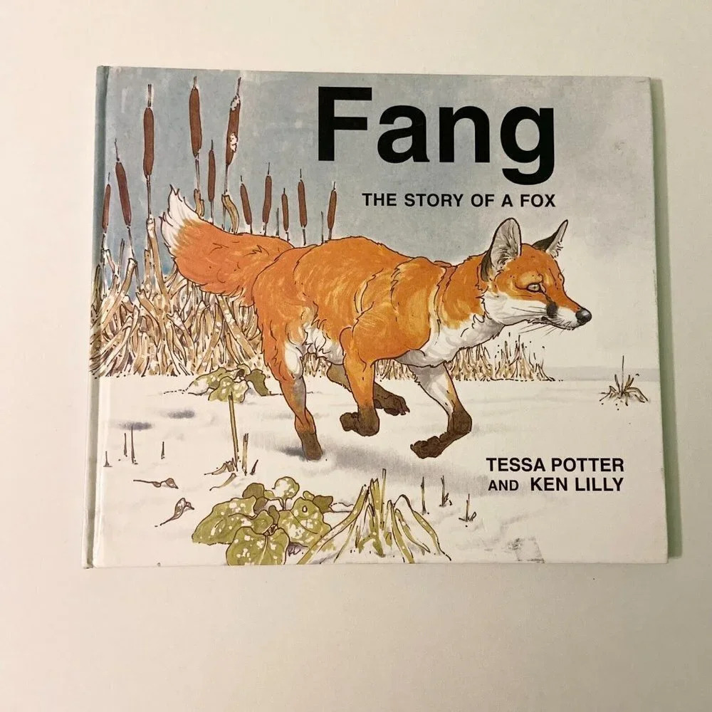 Vintage 1996 Fang The Story of a Fox Book Tessa Potter and Ken Lilly